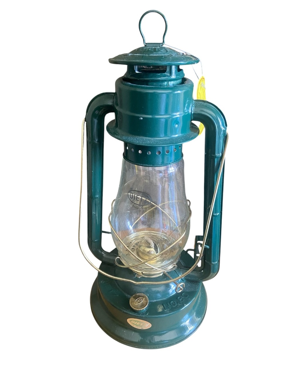 Vintage-Style Blizzard Green Original Oil Lantern - Dietz